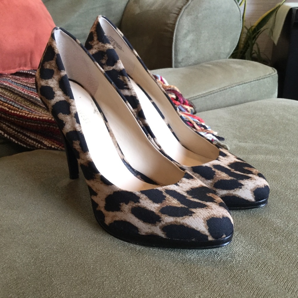 Animal Print Heels